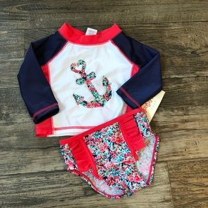 6-9 Month Anchor Swim Outfit